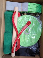 Ninja slackline outdoor playset jungle gym Starter Slackline Kit Summer Warrior