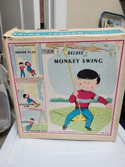 VTG IRWIN DELUXE MONKEY SWING 1960 Original PACKAGE NOB