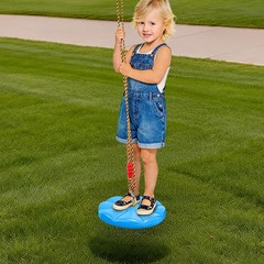 Hanging Disc Swing For Playground Garden, Outdoor Hanging Disc Swing