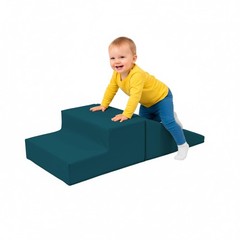 First Steps 2-Piece Playtime Step and Slide Climber Climbing Foam Block Set f…