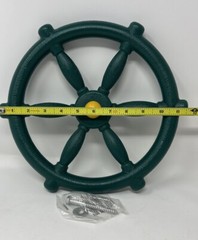 Playground Accessories – Pirate Ship Wheel for Outdoor Playhouse, Treehouse, …