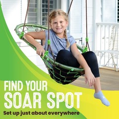 Tree Swing – Swing Chair, Outdoor Swings for Kids, Tree Swings for Kids and A…
