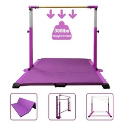 Gymnastics Kip Bar for Home Indoor Training,Horizontal Bar for Kids Girls Jun…