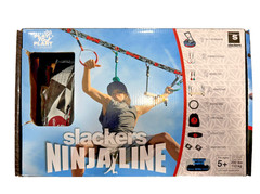Slackers Ninjaline – 36′ Intro Kit – Includes 7 Hanging Attachments *OPEN BOX*