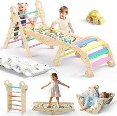 Rainbow Valley Toddler Gym 10 in 1 Climber Playground Gift
