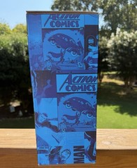 BRAND NEW DC Superman 20ft Triple Lane Water Slide With 3 Boogie Boards
