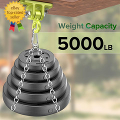 Swing Hangers for Wooden Sets Pack of 2 Heavy Duty Swingset Hardware with Lockin