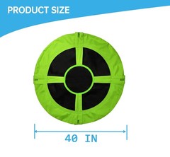 Heavy Duty 40″ Green Oxford Round Tree Saucer Swing Seat Replacement Cover
