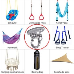 Set of 2 Permanent Antirust Stainless Steel 304 Heavy Duty Swing Hangers, 200…