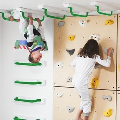 6 Pack 17 Inch Green Metal Safety Handles for Playground – Swing Set Accessor…