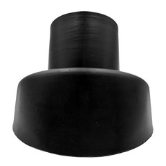 Timyrimy 1.97″/5cm Porch Swing Replacement Feet, Black Horseshoe-Shaped Plastic