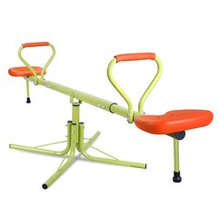 Kids Seesaw Children Outdoor Yard Entertainment Play Set 360 Degree Fun Toys