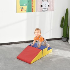 Multi-Color Foam Play Set 2 Pcs 19.75×19.75×9.75 in Toddler Climbing Toys