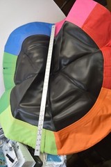 PLAYVIBES 40 Inch multicolor fun Tree Swing Saucer – 800Lb Weight Capacity