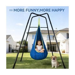 Swing Stand Frame with Sensory Pod Swings,Sensory Swing Set for Kids,Heavy Du…