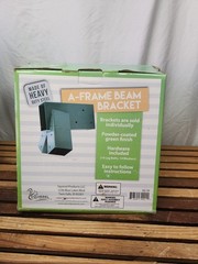 A-Frame Bracket Swing Set Bracket with Mounting Hardware (Green)