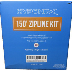 Hyponix 150′ Zipline Kit, 350lb Max Weight