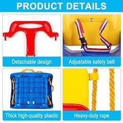Toddler Swing 3 in 1 Swing Set Backyard Baby Outdoor