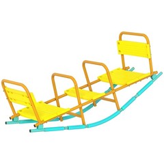 2 in 1 Teeter Totter Seesaw for Kids Age 3-8 for Indoor Outdoor