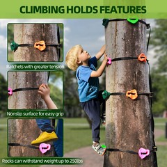 160FT Zipline for Backyard Kids and Adults Up to 400 lbs – Outdoor Zip Lines Kit