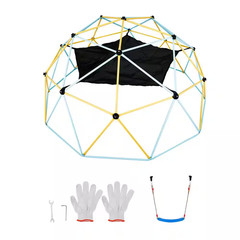 Climbing Dome, for Kids 3 to 10 Years Old, 10 Ft. Geometric Dome Climber , Jungl