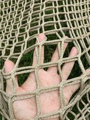 Double Layer Climbing Net for Kids – Playground Safety Cargo Net for Treehouse,