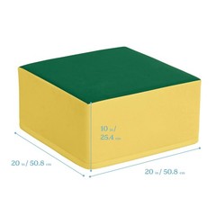 SoftZone Pedestal Play Block Corner Climber, Beginner Playset, Assorted