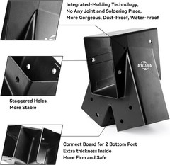 Heavy Duty Swing Sets Brackets Including 2 Black A-Frame Swing Set Brackets 2…