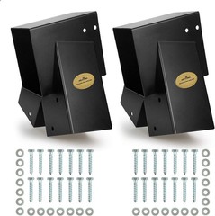 Easy 1-2-3 A-Frame 2 Brackets Swing Set Brackets with All Mounting Hardware,