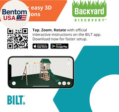 Buckley Hill Cedar Wood Swing Set with Wave Slide, Play Deck, Rock Wall Ladder,