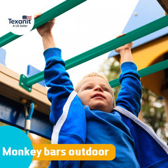 12 Pack Monkey Bars Swing Set Accessories Rods Playset Ladder Rungs Hardware Kit