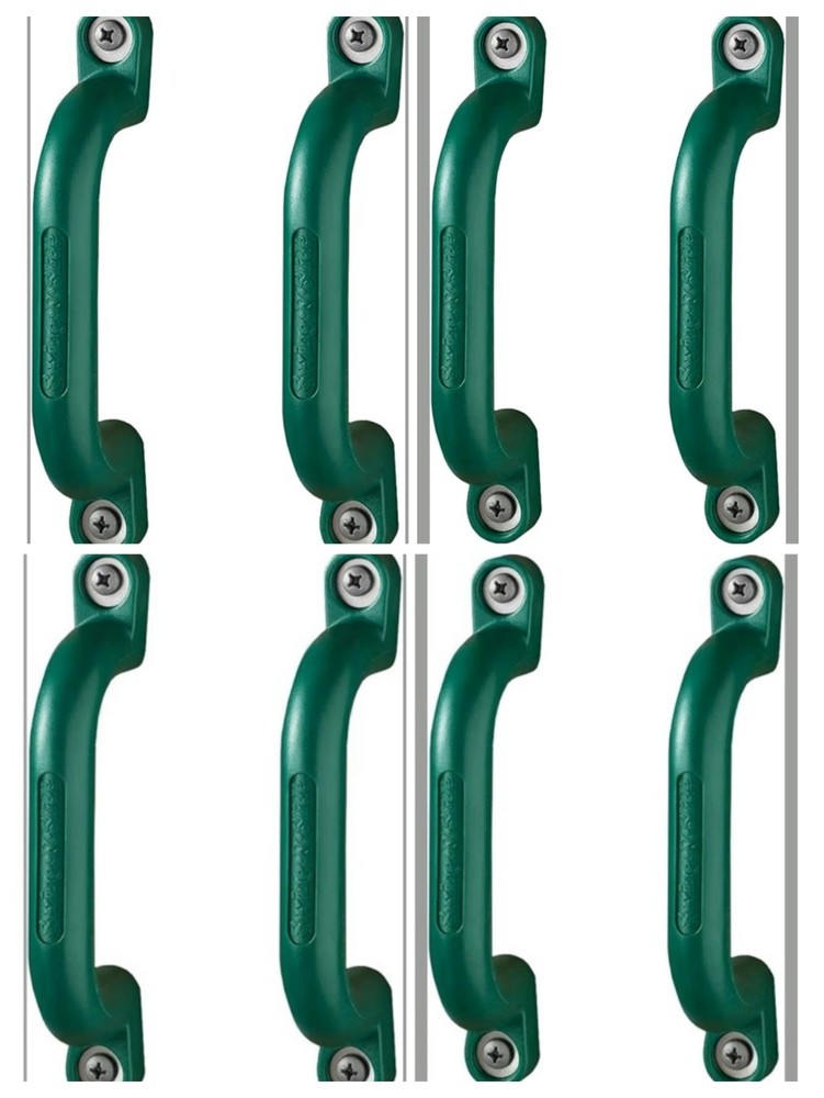 Set of 8 Safety Playground Handles, Swing Set Kids Safety Hand Grips for Playset