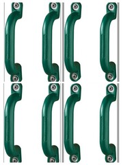 Set of 8 Safety Playground Handles, Swing Set Kids Safety Hand Grips for Playset