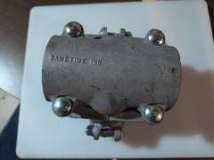 GameTime Galvanized 3 1/2″ Swing Set Pipe Bracket 1362 & 1362 Assembly – NOS