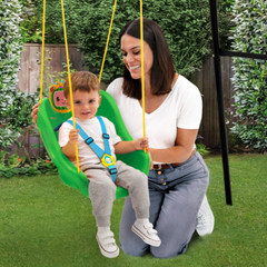 OUTDOOR TODDLER CHILD SWING Full Bucket Kids Seat