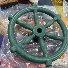 Playground Accessories Pirate Ship Wheel Kids Outdoor Playhouse and telescope