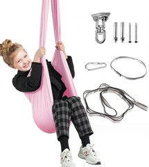 Sensory Swing,Therapy Swing for Kids with Special Needs (Hardware Included),S…