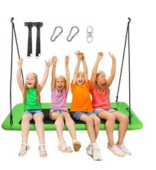 Green Multi-Person Swing 700 Lb. Giant 60 In. Platform Tree Swing Outdoors New ✅