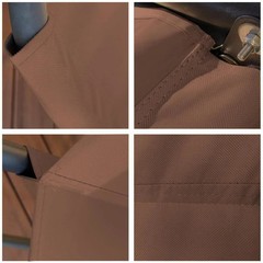 Porch Patio Swing Replacement Seat Cover, 2/3 Seat 600D Thicken Oxford Waterproo