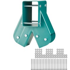 3-Piece A-Frame Swing Bracket Steel Kit with Bolt Set