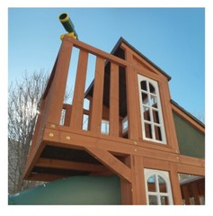 outdoor swing and slide