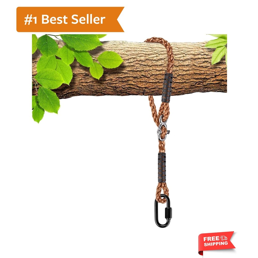 Tree Swing Rope Hammock Chair Strap Hanging Kit,Length Adjustable Nylon Rope …