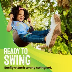 Swurfer Tree Outdoor Swing Set Swings – Playground Swing Seat Replacement, Sw…