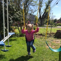 Heavy Duty 2 Pack Kids Swing Seat with 66” Chain – Outdoor Playground Accessorie