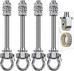 Heavy Duty Swing Hangers with Bearings – Set of 4 Stainless Steel 304 Hardwar…