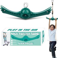 Swing Spins Set: 360° Twist-Spin Toy for Outdoor Fun – Kids Adventure Green