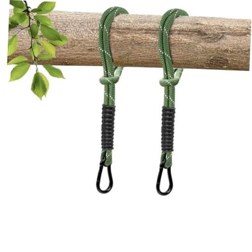 Heavy Duty Tree Swing Ropes, Hammock Tree Straps Hanging Kit, for Outdoor