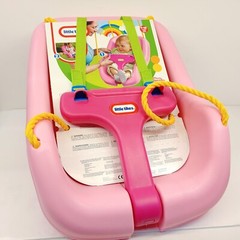 Little Tikes 2 in 1 Snug N Secure Swing Pink Baby Toddler 9-48 Months