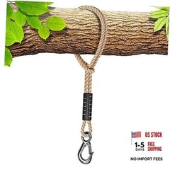 Tree Swing Rope, 19 inch, Hammock Tree Swing Hanging Strap, 19″ Off-White