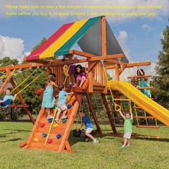 52 inch x 90 inch Swing Set Replacement Tarp for Play Set Outdoor,5166